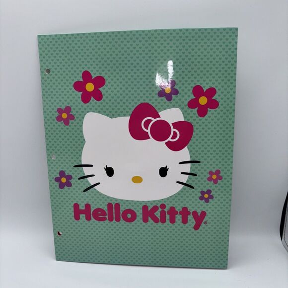 Sanrio Hello Kitty 2014 Binder Folder Collectible Portfolio  Preowned - Picture 1 of 4